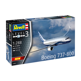 恒辉模型 revell 03809 1/288 Boeing 737-800 客机 拼装模型