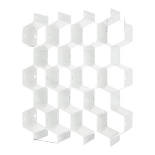 蜂窝抽屉分隔板衣柜袜子内衣裤分格片蜂巢格子分割隔断收纳整理盒