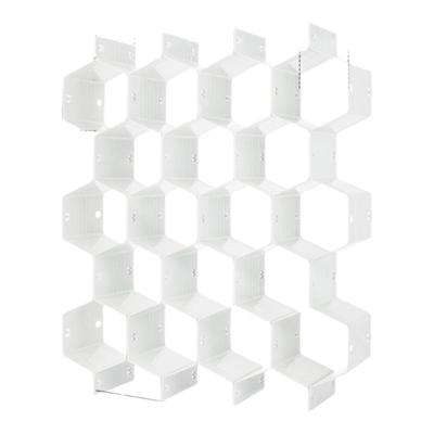 蜂窝分格抽屉隔断神器内衣收纳盒