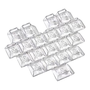 火矛心形爱心增补雾透键帽透光原厂高度个性PC机械键盘通用高颜值