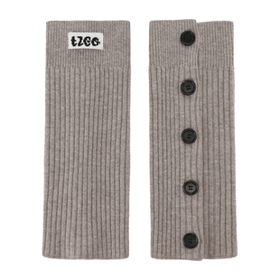 TZCO 「扣饰袜套」康赛妮羊毛羊绒厚款保暖鞋子变靴子搭配神器