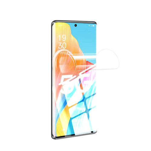 适用oppoPHQ110钢化膜a1pro手机水凝膜oppo新款phq110防偷窥oppoa1pro5g全胶全包phq110软贴膜0pp0屏幕保护膜