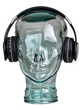 样板间电视柜人头模形摆件