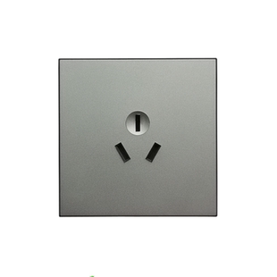 上海松日开关插座灰色16A三孔插座空调插座16A三眼16A三插