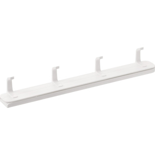 可伸缩缝隙挂钩免打孔壁挂厨房卫生间置物架橱柜侧边收纳四排粘钩