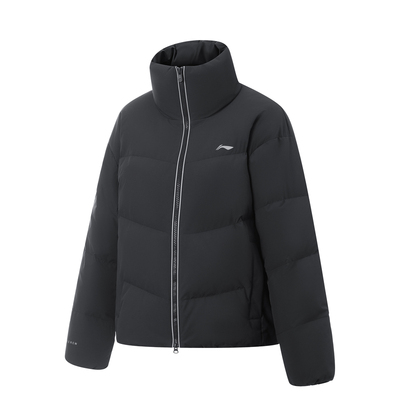 【官方正品】李宁羽绒服 健身系列 女款防泼水柔软保暖短羽绒服