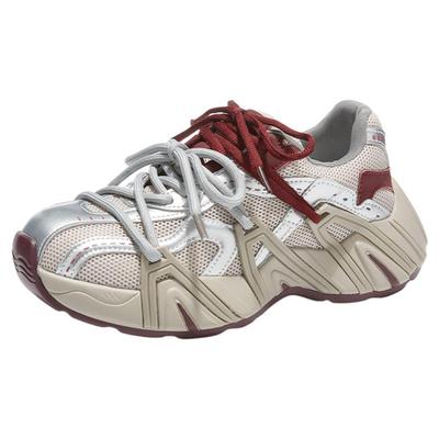 达芙妮正品潮流百搭增高老爹鞋女