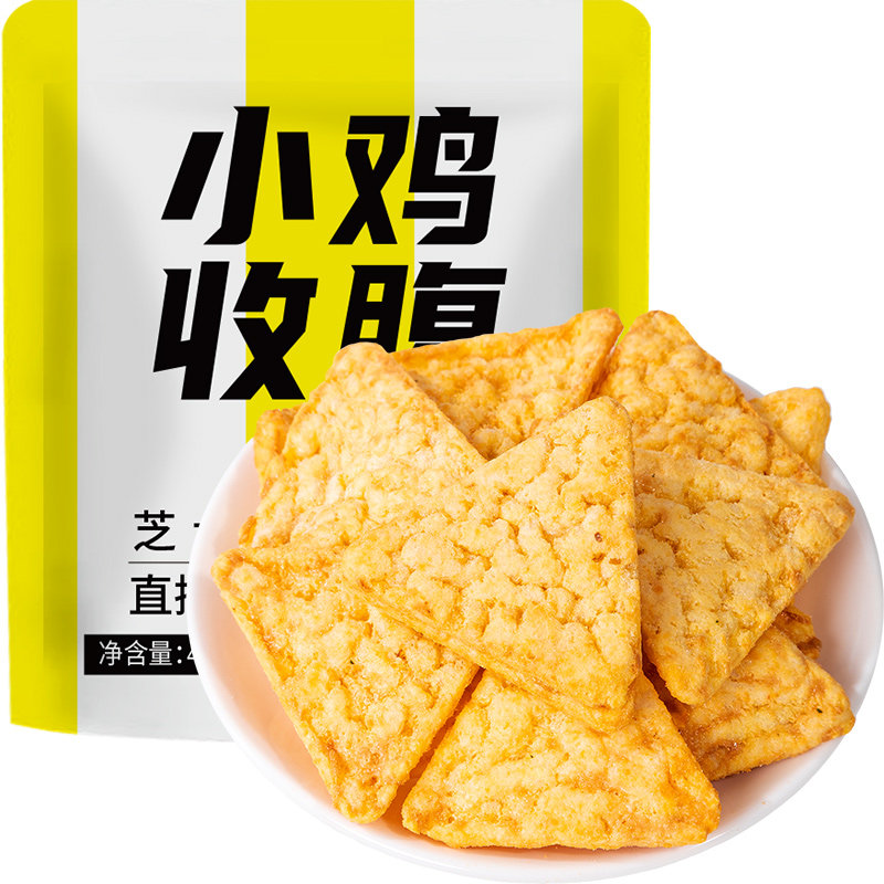 小鸡收腹低脂肪玉米片解馋零食