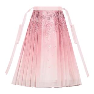 汉尚华莲原创汉服女云萝依依日常通勤可穿汉元素改良新中式马面裙