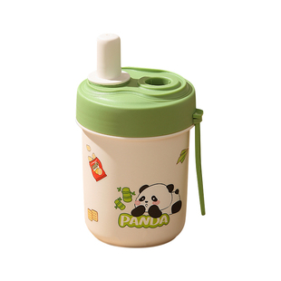 大口径粗吸管早餐杯可加热学生喝粥杯泡茶杯便携外出奶茶保温杯子