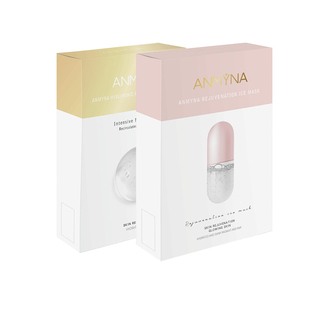 安米娜玻尿酸水感面膜焕采冰肌补水保湿滋润免洗10片装