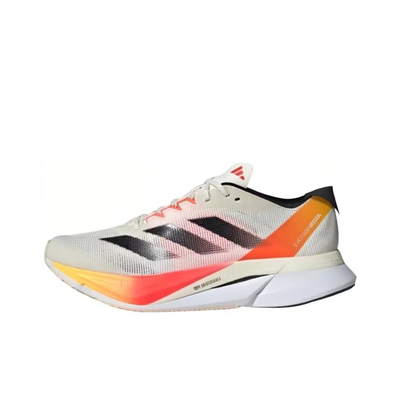 ADIDAS男子白色跑步鞋波士顿12