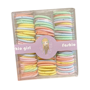 儿童女扎头皮筋不伤发发绳2026新款高端小女孩头绳多巴胺发圈发饰