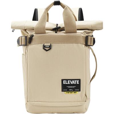 特步官方正品男女同款双肩包通勤电脑包大容量户外潮流休闲背包