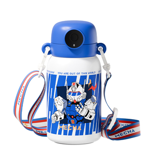 富光智能指纹密码锁保温杯儿童男女生上学专用水壶送礼可爱水杯子