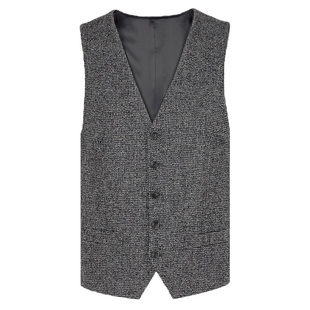 CALLISTO卡利斯特男装新款男士秋季马甲商务休闲时尚潮FRBWV132C