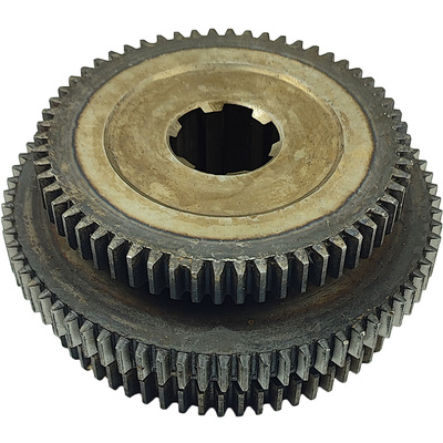 杭州启新机床厂 XQ6225 XQ6230 铣床配件 三联齿轮伞齿轮双联齿轮