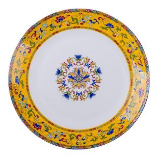 中式复古风餐具盘子碗家用2026新款菜盘网红创意式早餐牛排西餐盘