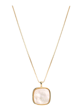 玫瑰金锁骨链2025年爆款项链