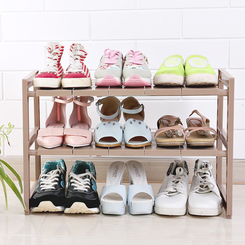 厨房下水槽置物架不锈钢可伸缩塑料双层锅架清洁用品收纳架储物