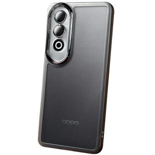 适用于oppok12镜头全包k12s手机壳k12新款k12plus自带镜头膜保护套k12x透明黑硅胶软壳oppo防滑边防摔