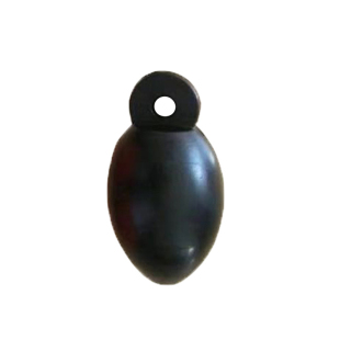 船用抛缆球编织绳球形抛缆头多形状橡胶撇揽球船员白色100m抛缆绳