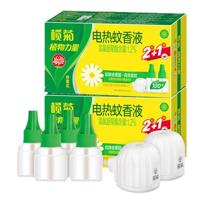 榄菊野菊花蚊香液家用驱蚊