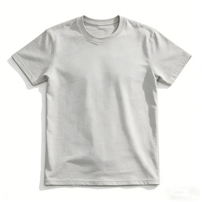 BUFFALO BOUND2026纯棉男女同款冰丝透气情侣户外运动短袖体恤男