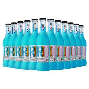 RIO锐澳预调鸡尾酒洋酒经典玻璃瓶275ml*6瓶整箱装女士晚安果味酒