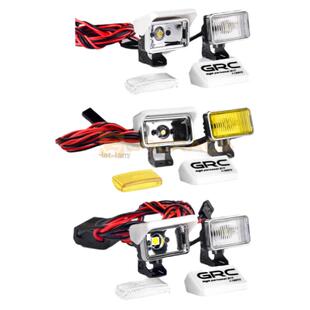 GRC 20mm长方形翻盖射灯 复古仿真带反光杯越野探照大灯