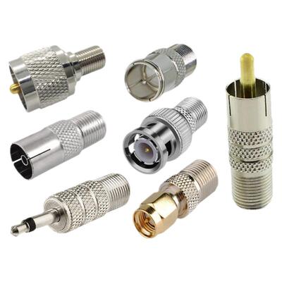 fm收音机转接头组合tv功放耳机头