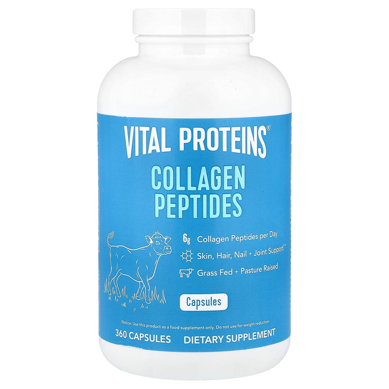Vital Proteins,胶原蛋白肽,360 粒胶囊(每粒胶囊 550 毫克)