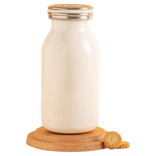 mosh牛奶杯女生高颜值小巧便携迷你随行口袋不锈钢水杯咖啡保温杯