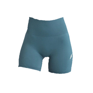 现货清仓DYE shorts欧美风高腰速干健身运动举铁蜜桃臀紧身短裤