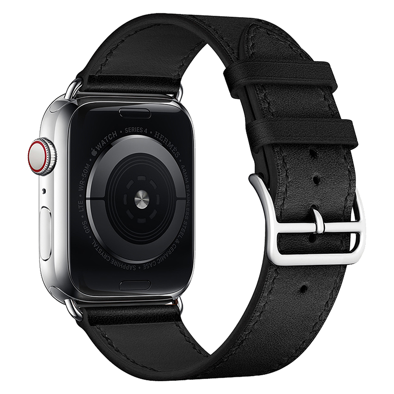 適用iwatch10真皮applewatch ultra2蘋果手表表帶替換帶女男45mm46潮新款iphone series6/SE/7/s8/9/49mm通用