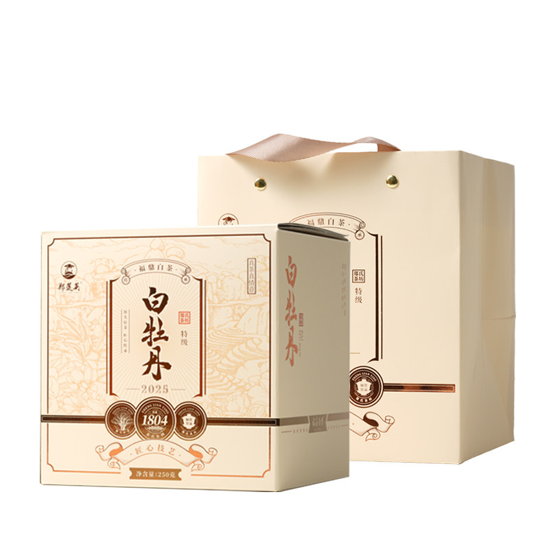 郑莲英福鼎白茶特级白牡丹250g