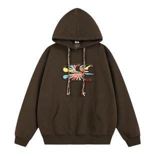 CryingCenter 烟花毛巾绣卫衣 哭喊中心