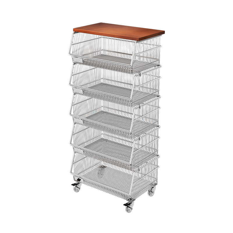 厨房小推车置物架落地多层水果蔬菜收纳篮子客厅零食玩具收纳柜