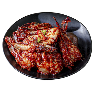 秀彬家园 韩式酱蟹 韩国生腌蟹延吉辣酱蟹延边酱辣蟹花蟹生腌酱蟹