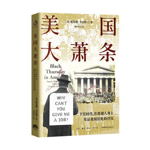 美国大萧条 狄克逊·韦克特著 （下沉时代，在普通人身上见证美国历史的沉浮，看当时的人如何以微薄之力对抗艰难岁月）