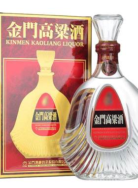 金门高粱酒58度清若泉水600ml