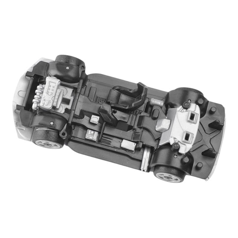 4D拼装1/72经典WRC拉力赛车模型仿真内构玩具车摆件颜色随机发货