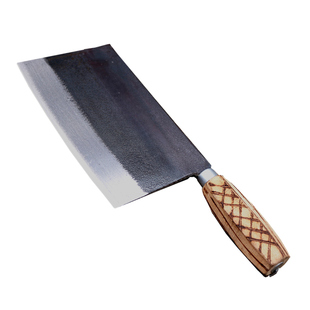 易磨刀 秉承传统手工锻打夹钢斩骨刀家用砍骨刀土铁匠剁骨菜刀