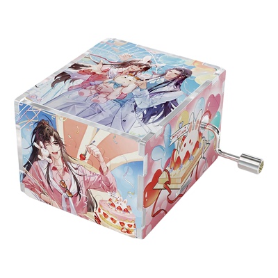 3djp魔道祖师动画迷你音乐盒拼图