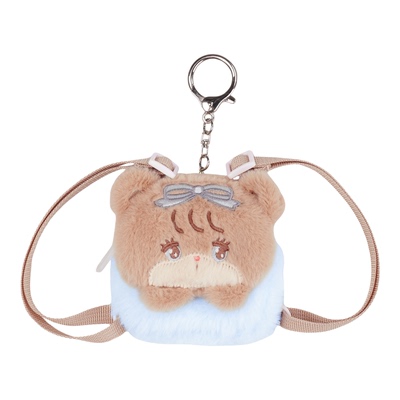 【小羊古力】可爱Mikko耳机包挂件lolita毛绒玩偶背包包挂饰书包