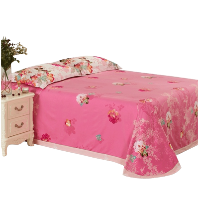 秋冬100%全棉加厚磨毛斜纹床单