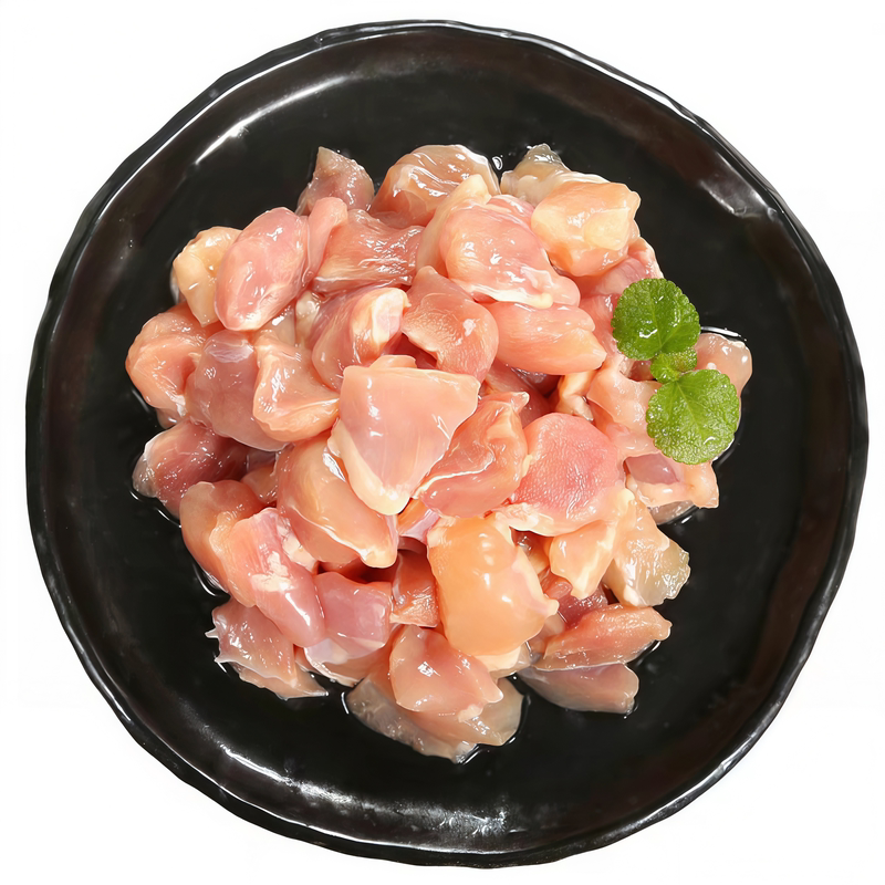 8斤冷冻鸡腿肉丁新鲜去皮去骨宫保鸡丁生鲜烧烤食材商用腿肉粒