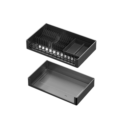 悍高R3系列厨房不锈钢双层拉篮