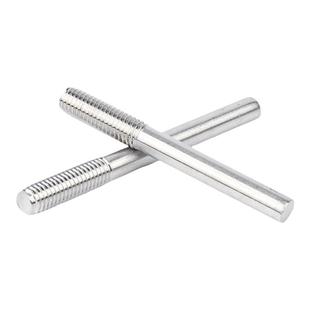 304不锈钢单头螺丝螺栓螺柱加长螺杆一头牙加工定做M5M6M8M10M12