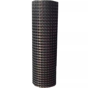 钢塑格栅玻纤格栅单向双向三向钢塑料土工格栅护基塑料网厂家直销